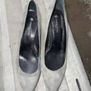 Jacques Levine Grey Suede Size 9